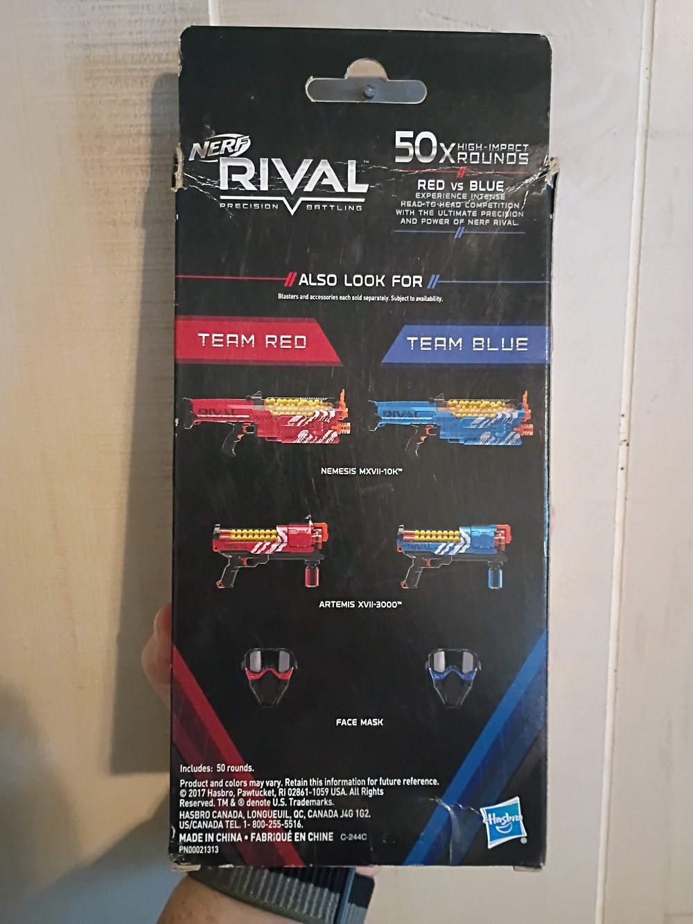 Nerf Rival 50-Pack High-Impact Rounds - Team Red/Yellow - Picture 2 of 4